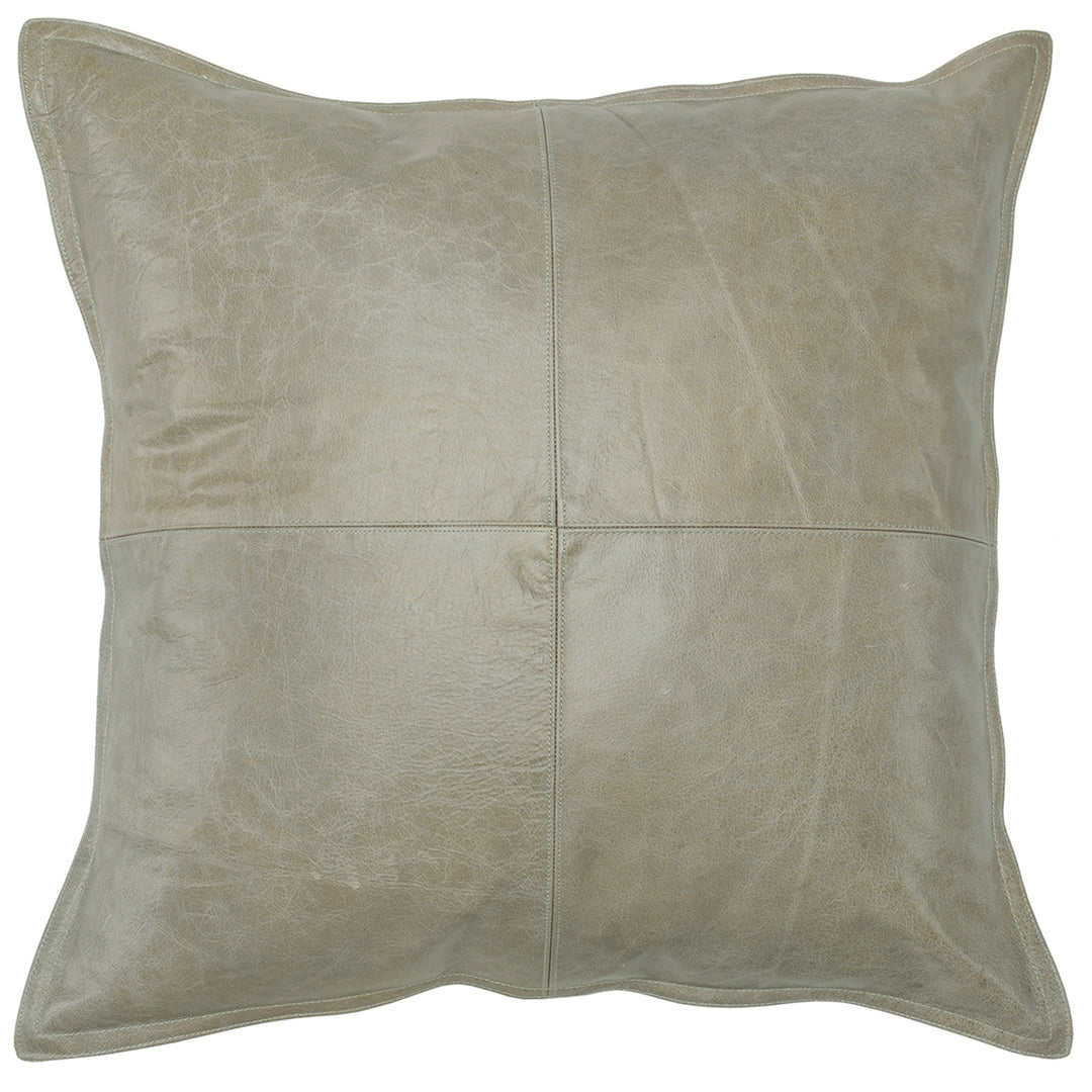 Wyatt Leather Pillow | 22" x 22"
