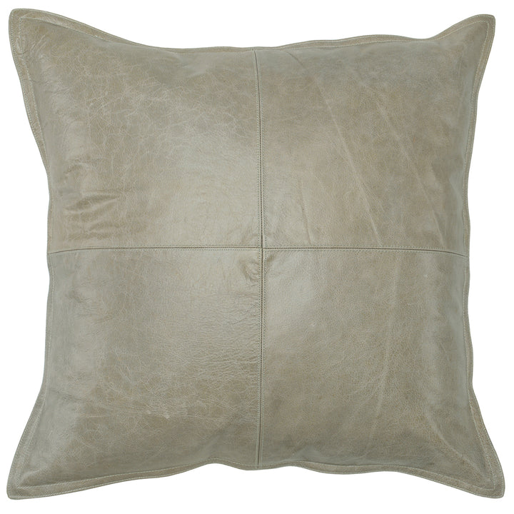 Wyatt Leather Pillow | 22" x 22"